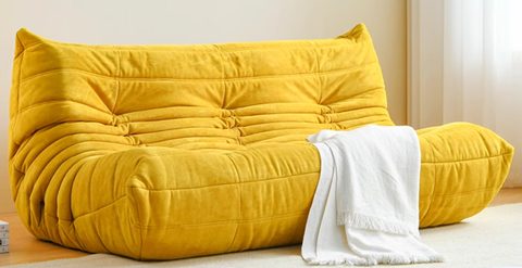 Aurora Caterpillar Modular Compress Sofa (K-01) — 3 seats