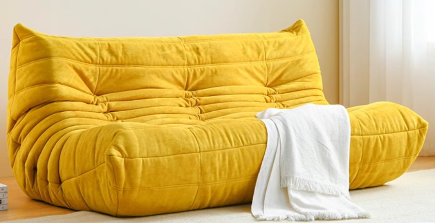 Aurora Caterpillar Modular Compress Sofa (K-01) — 3 seats