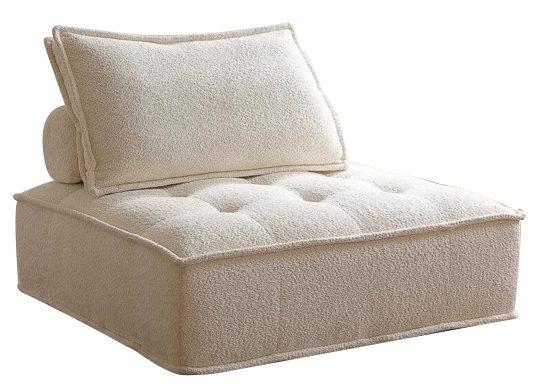 Aurora Piedmont Square Compress Armchair (K-05) — 1 seat — large